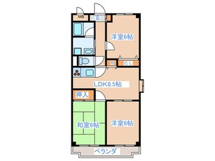 グリーン井上の物件間取画像